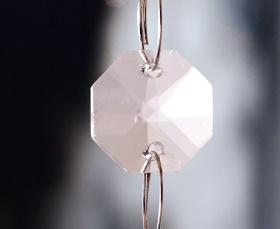 Crystal Octagon Crystal Components Diyas Crystal